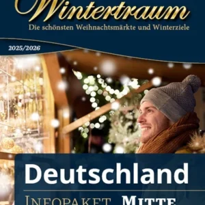 Weihnachtlicher Urlaub in Deutschland Mitte