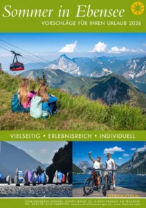pdf-Katalog: Sommerurlaub in Ebensee am Traunsee